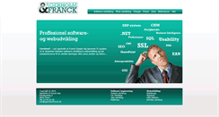 Desktop Screenshot of agerholmfranck.dk